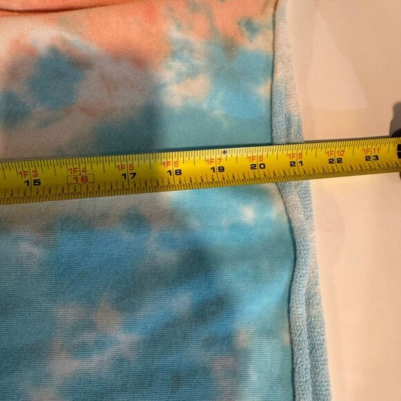 Colorburst Tie-Dye Cropped Sweatshirt | Large - Picture 7 of 7